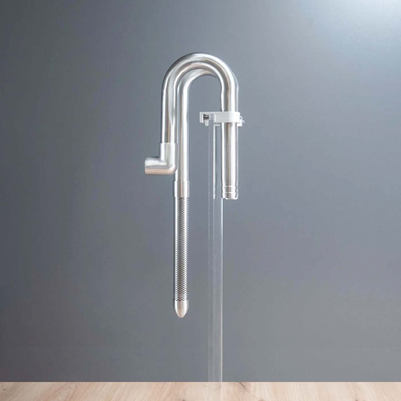 Edelstahl Inflow Outflow Set 16/22 lang - für Aquarium