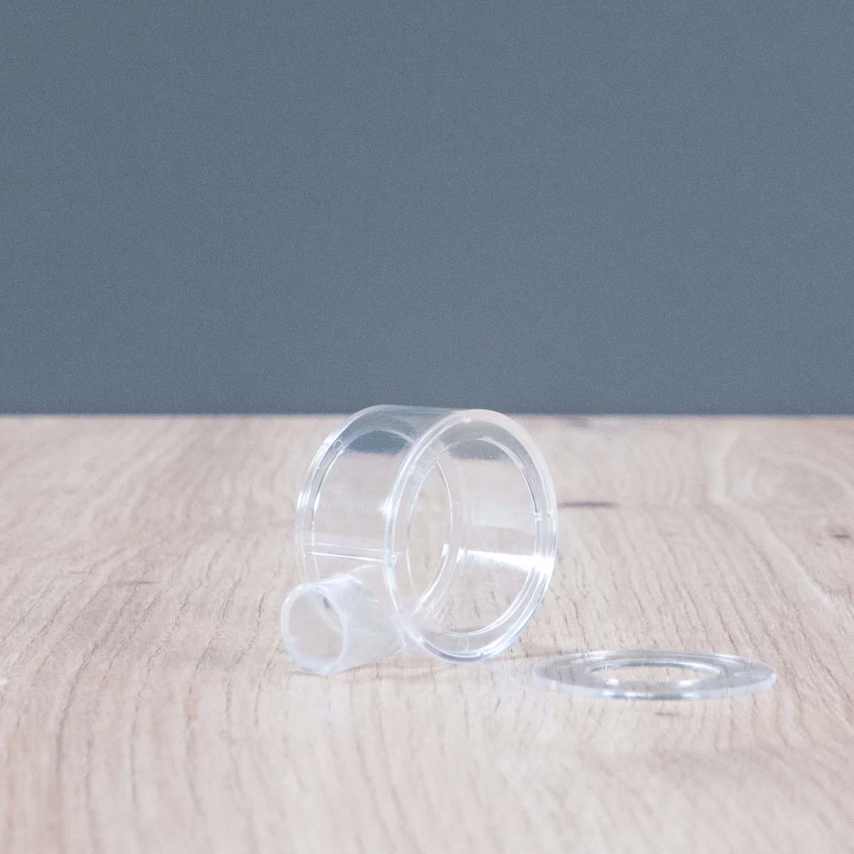 Loop Pipe Acryl 12/16 Detail - Auslauf Nahaufnahme