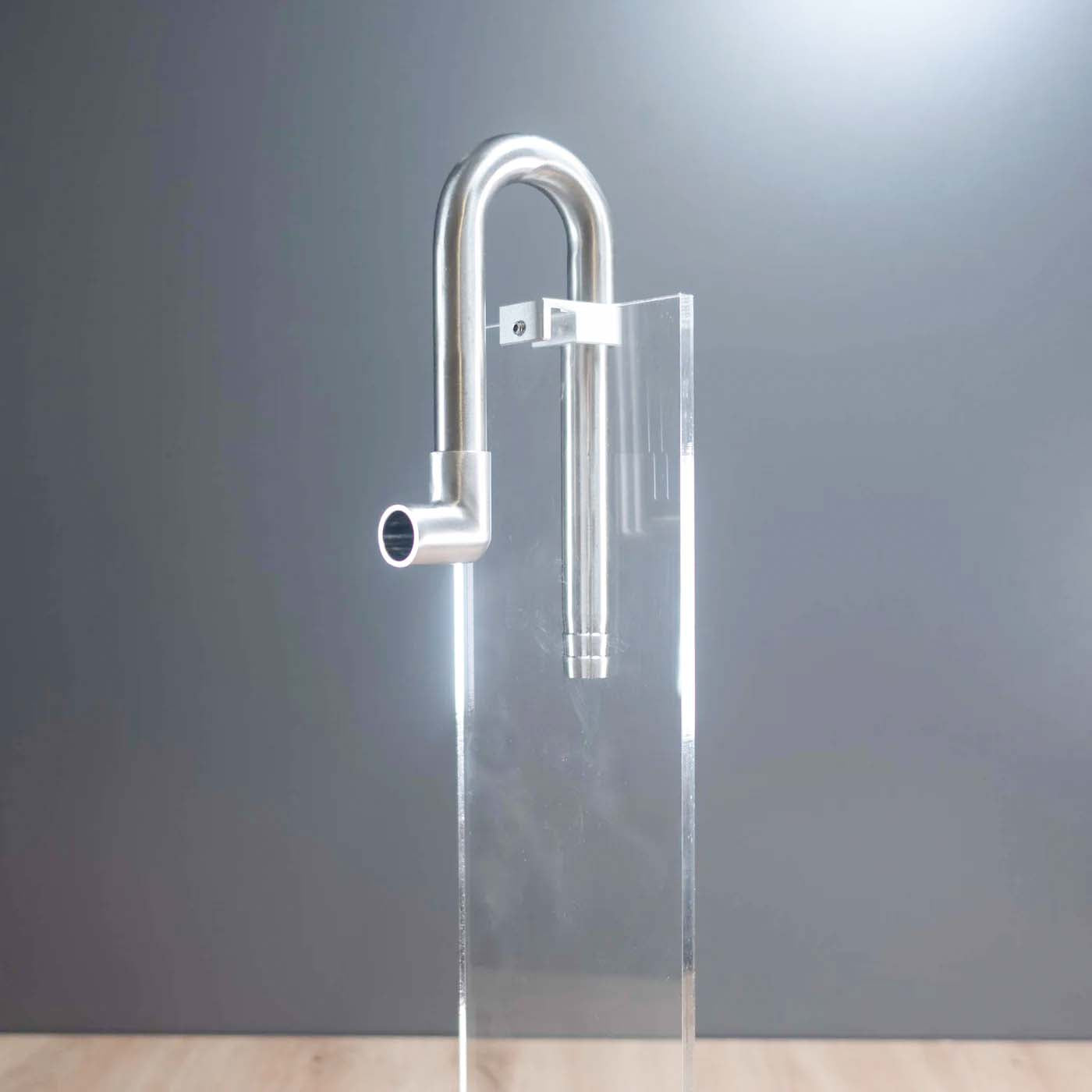 Aquascaping-edelstahl-auslauf