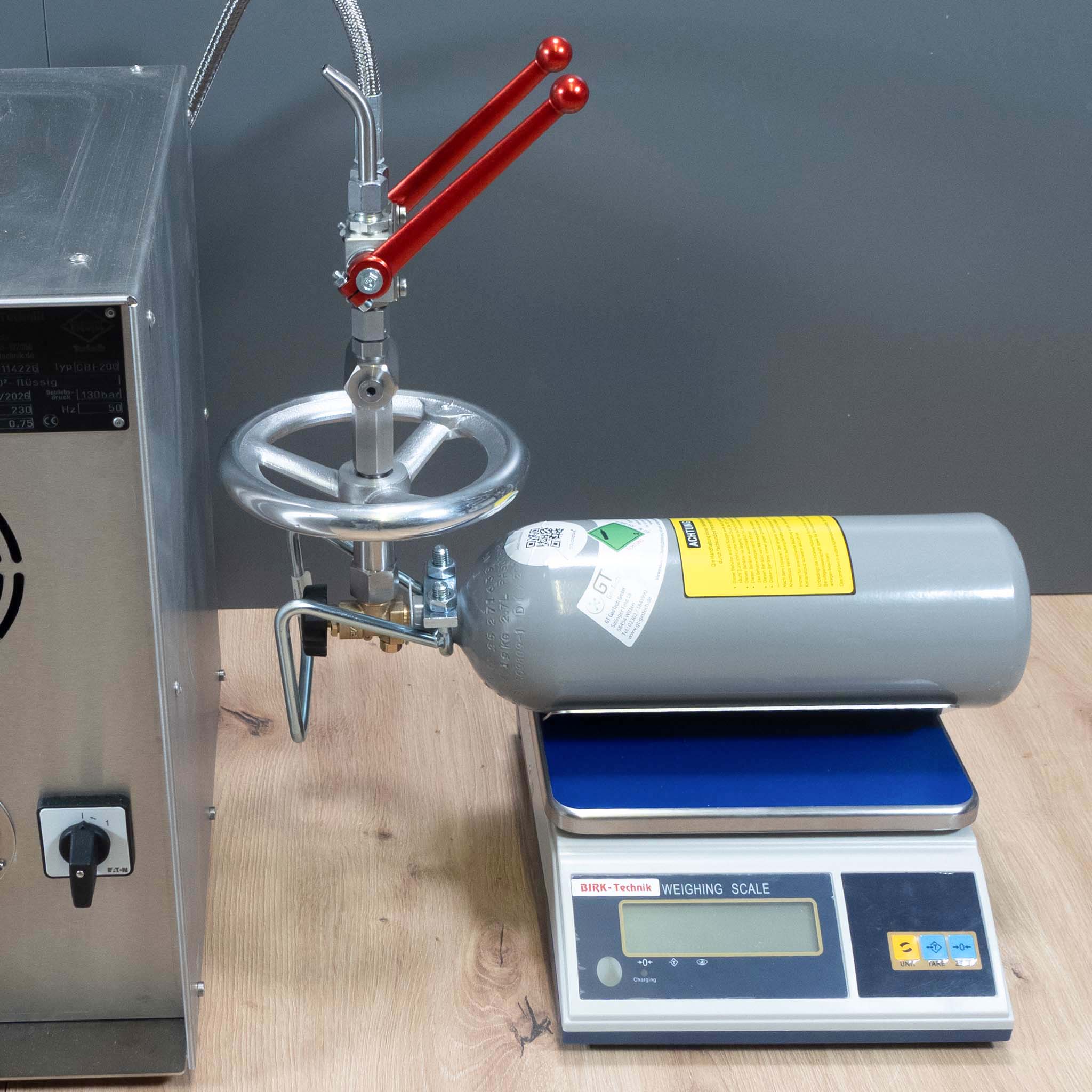 2kg CO₂ Füllservice