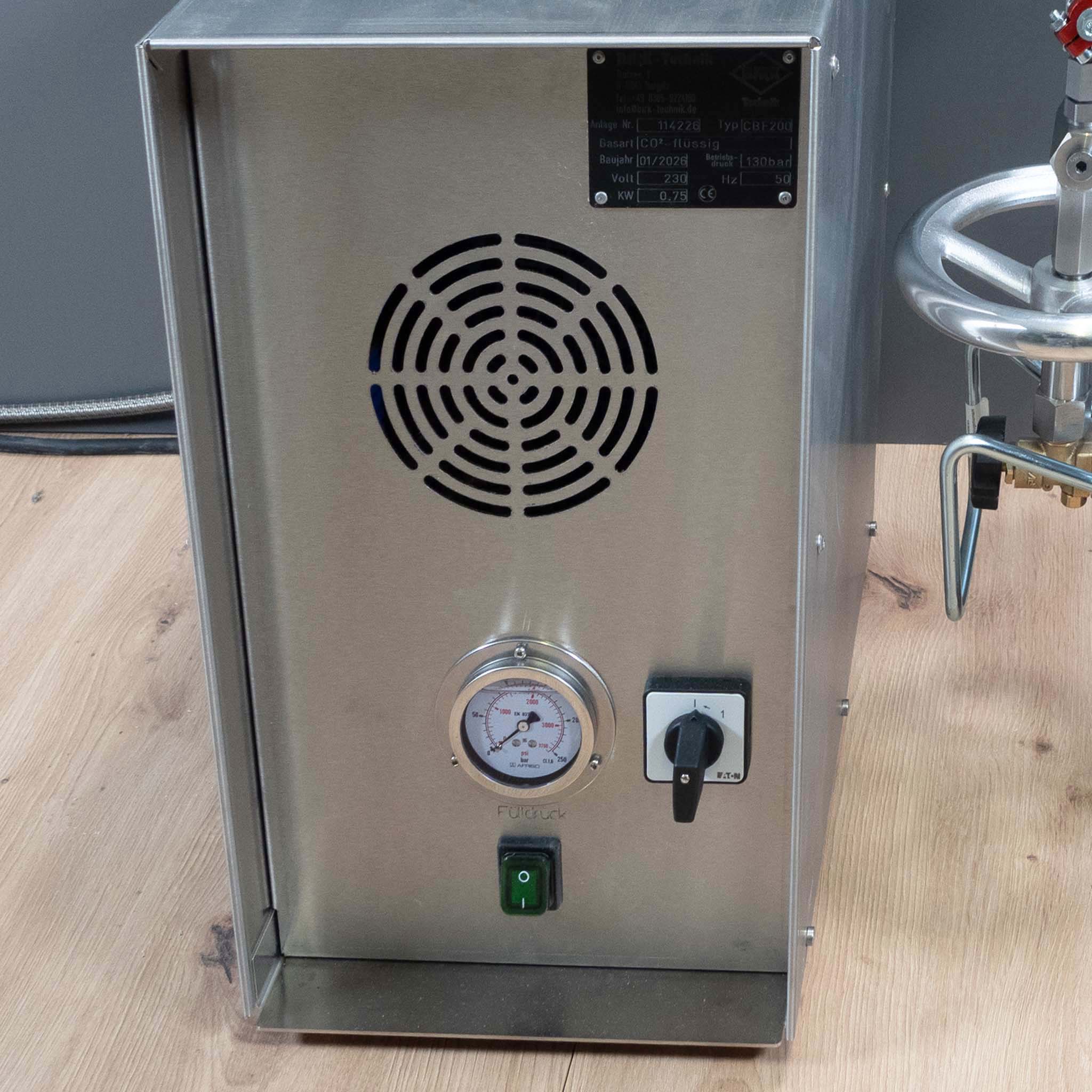 2kg CO₂ Füllservice