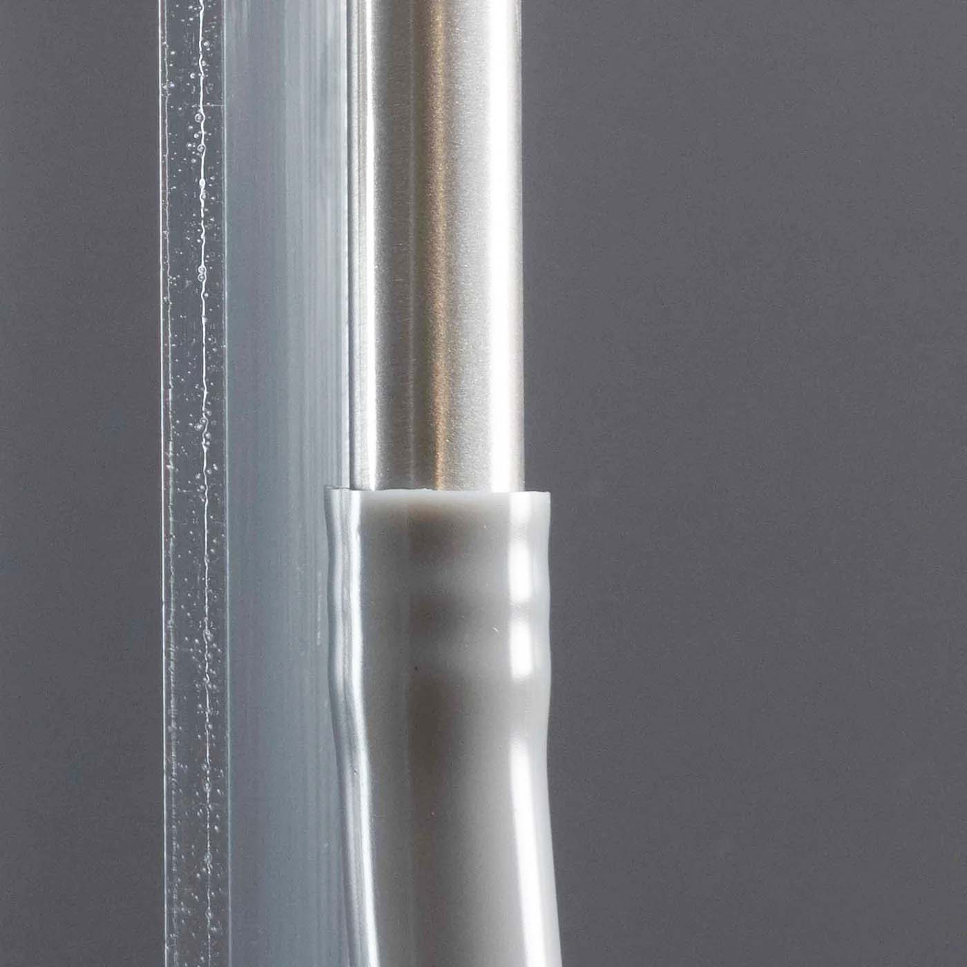 Edelstahl Skimmer Set 12/16 - Detailansicht für Aquascaping