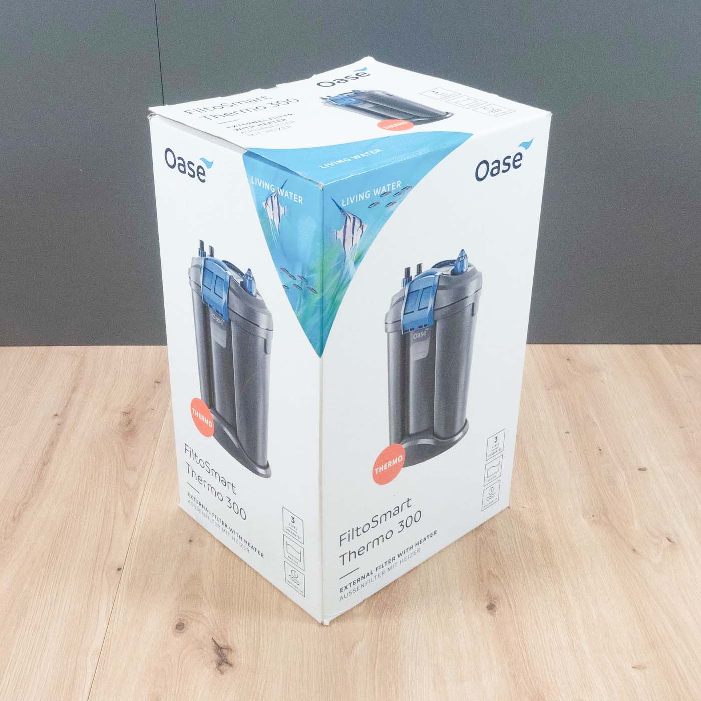 Oase FiltoSmart 300 Thermo - Verpackung Aquarium Filter