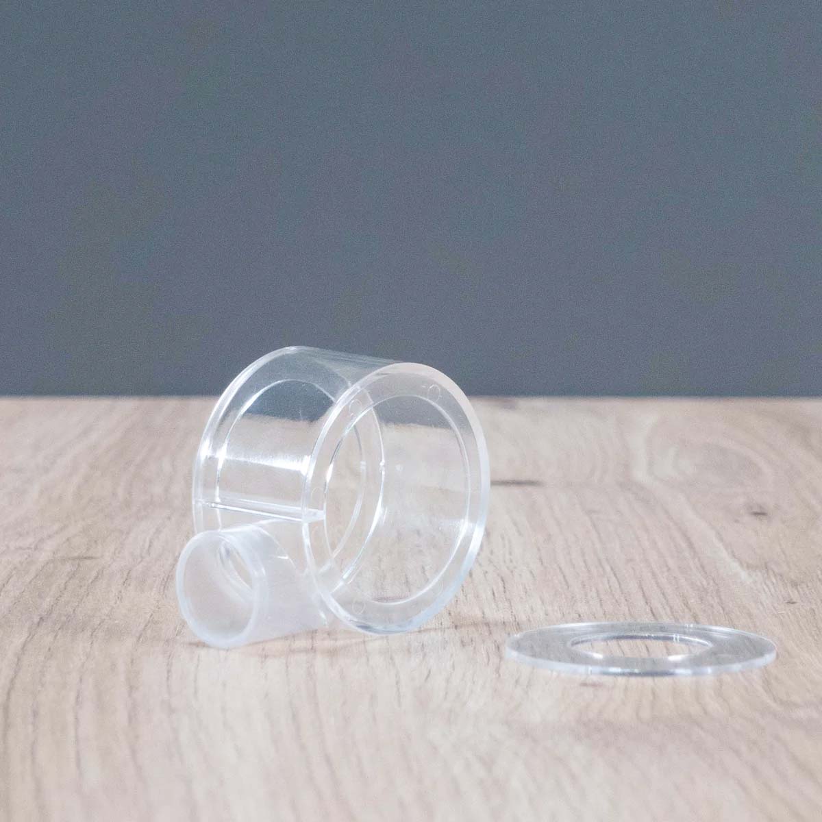 Loop Pipe Acryl 16/22 - Frontansicht Auslauf