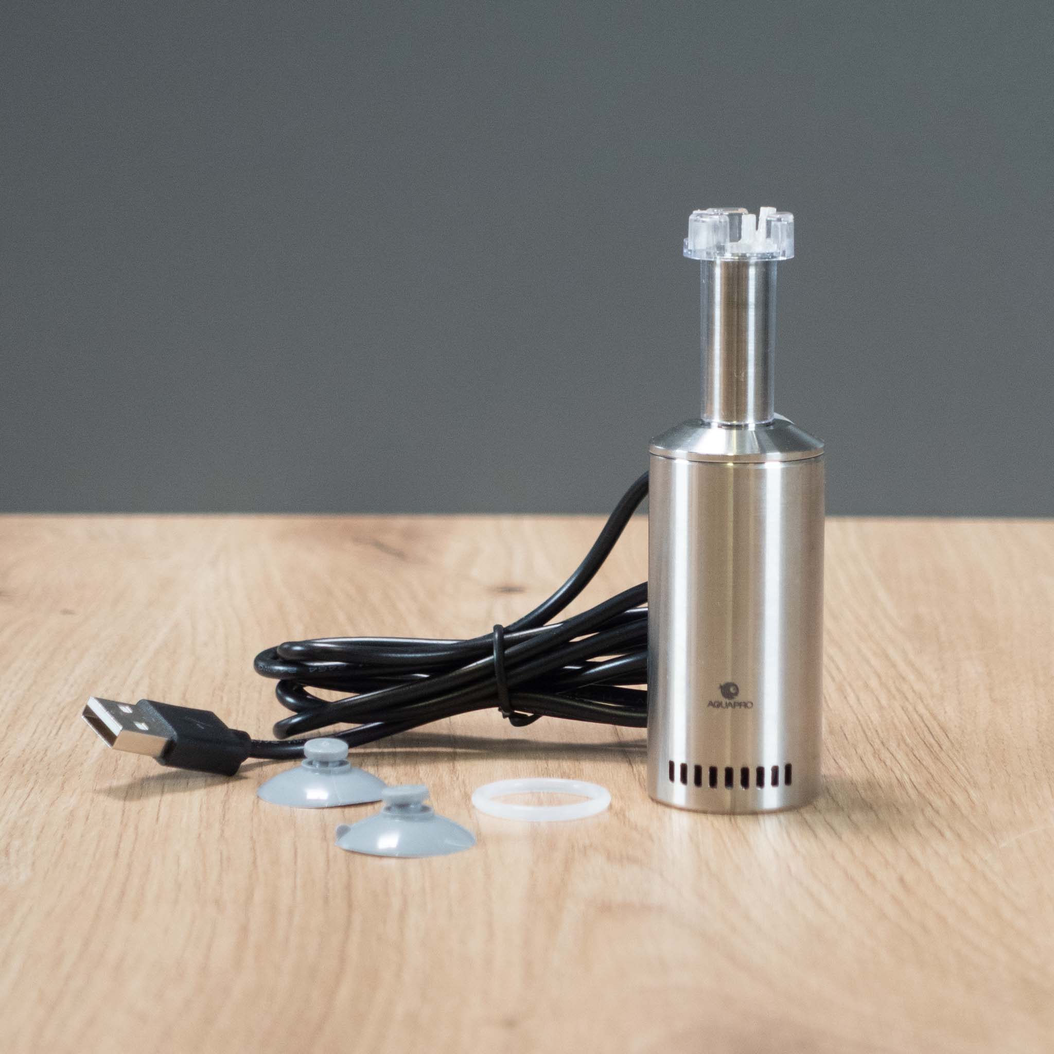 Aquarium Skimmer Edelstahl