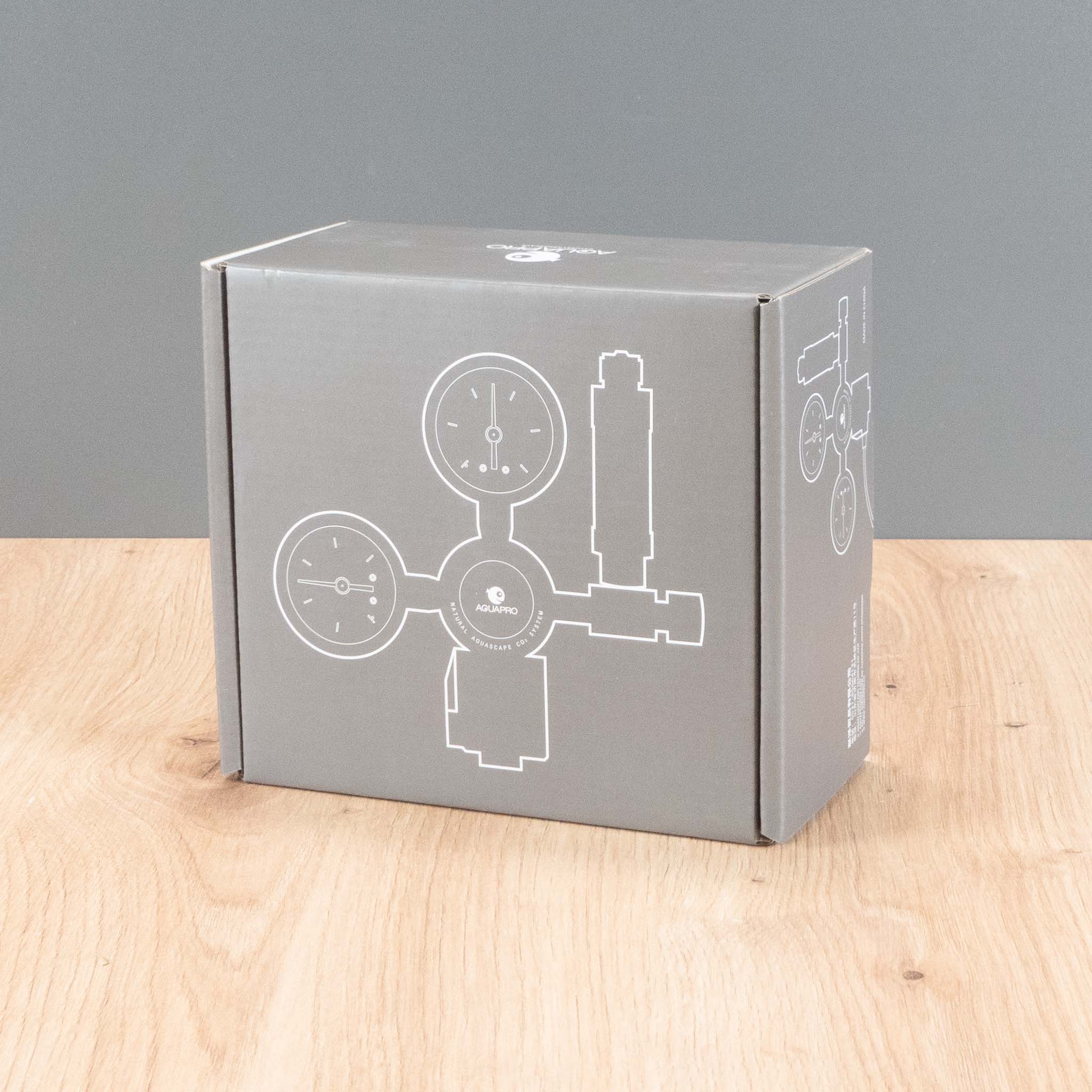 CO2 Druckminderer Premium Verpackung - für Aquascaping