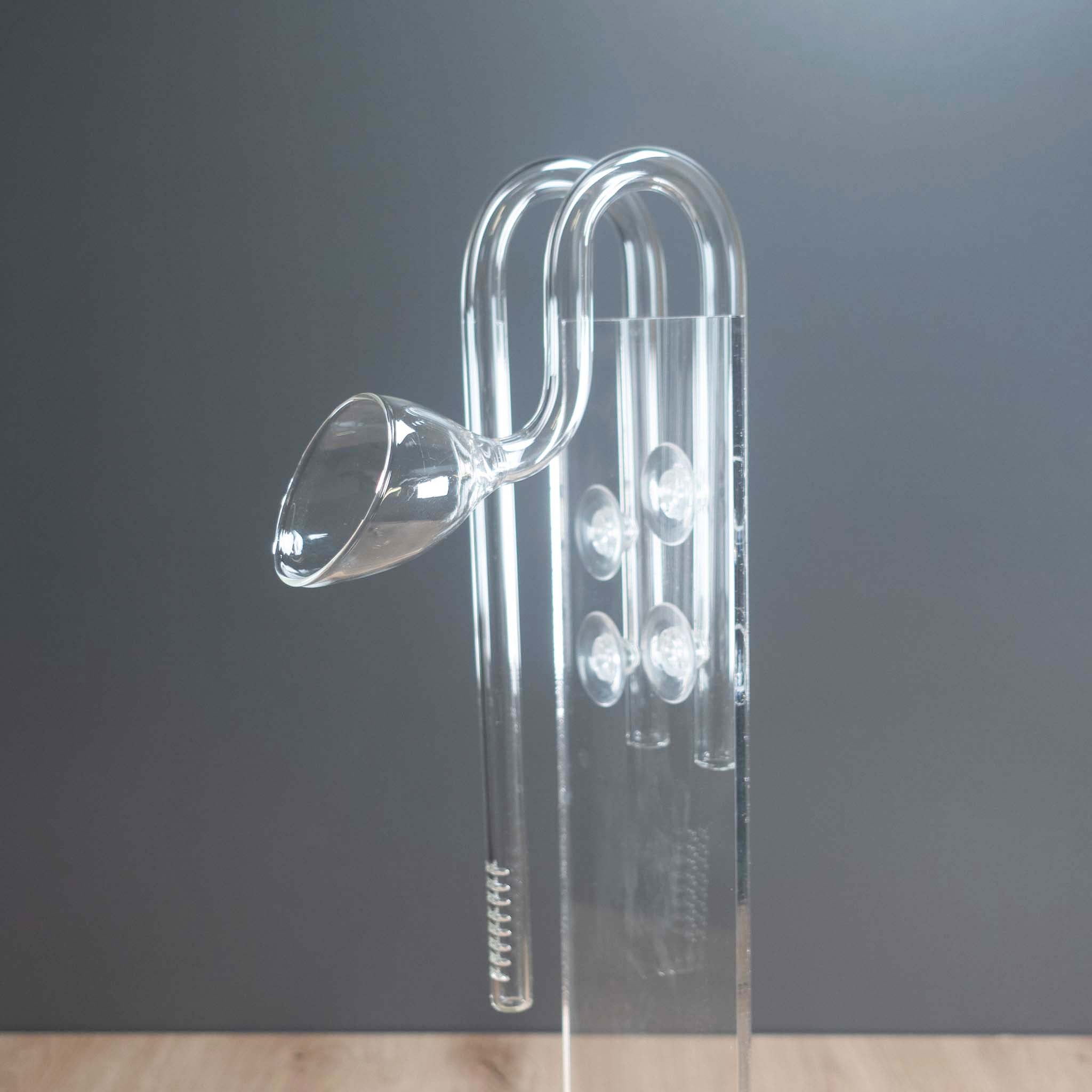 Lilly Pipe Glas Inflow 12/16 - garnelensicher für Aquascaping