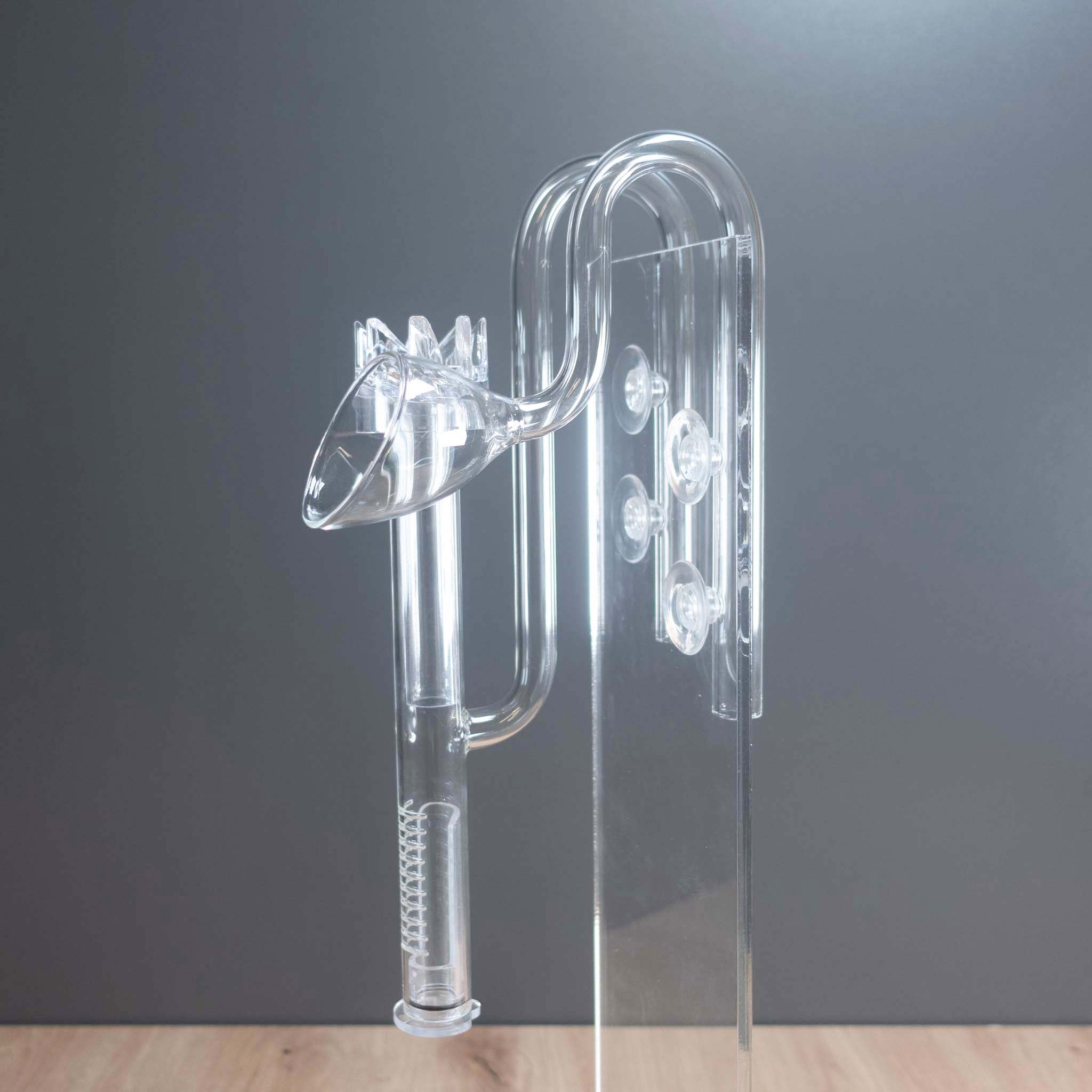 Lilly Pipe Glas Skimmer 12/16 - Detail Oberflächenabsaugung