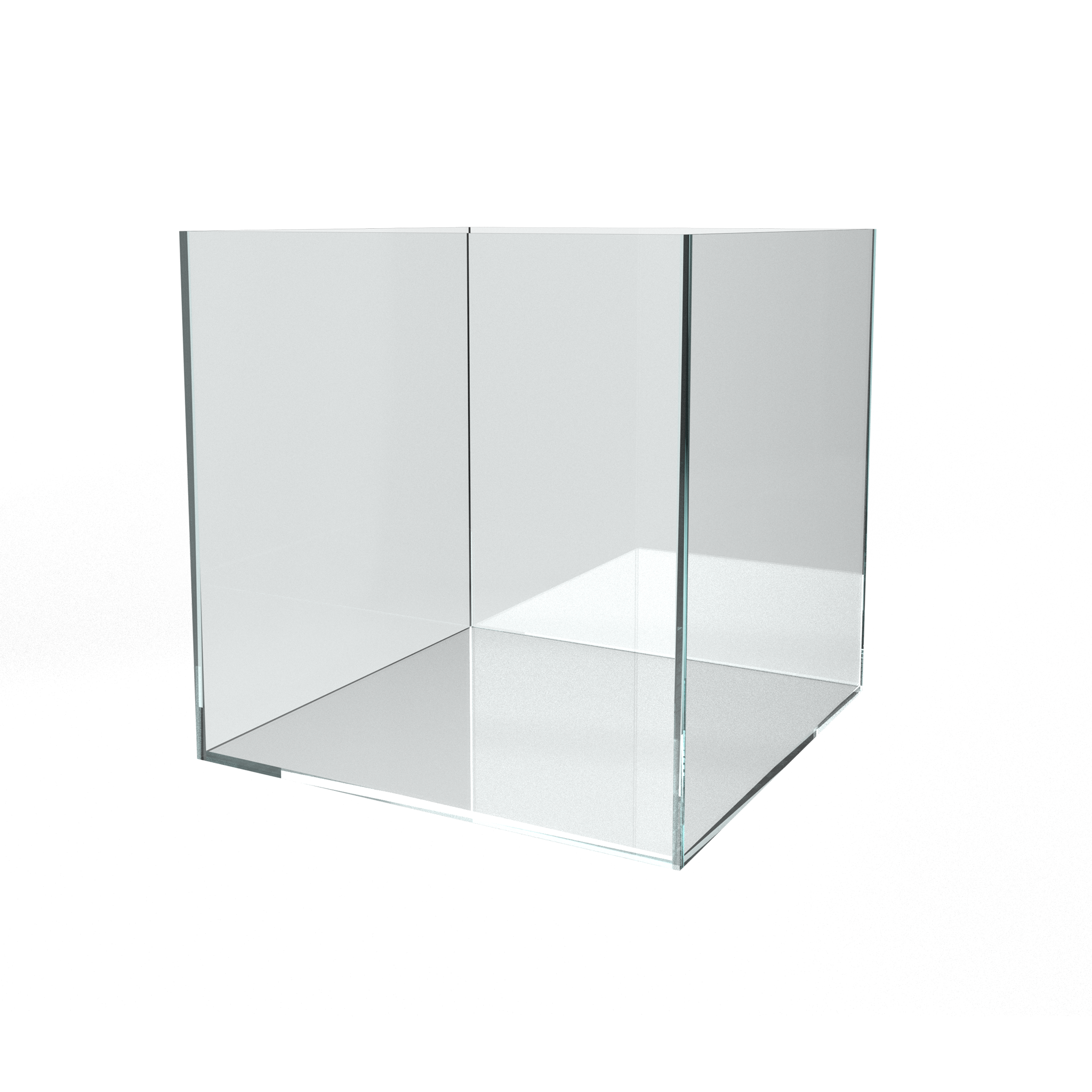 Kleines-Aquarium-30cmx30cm-Ansicht-seitlich