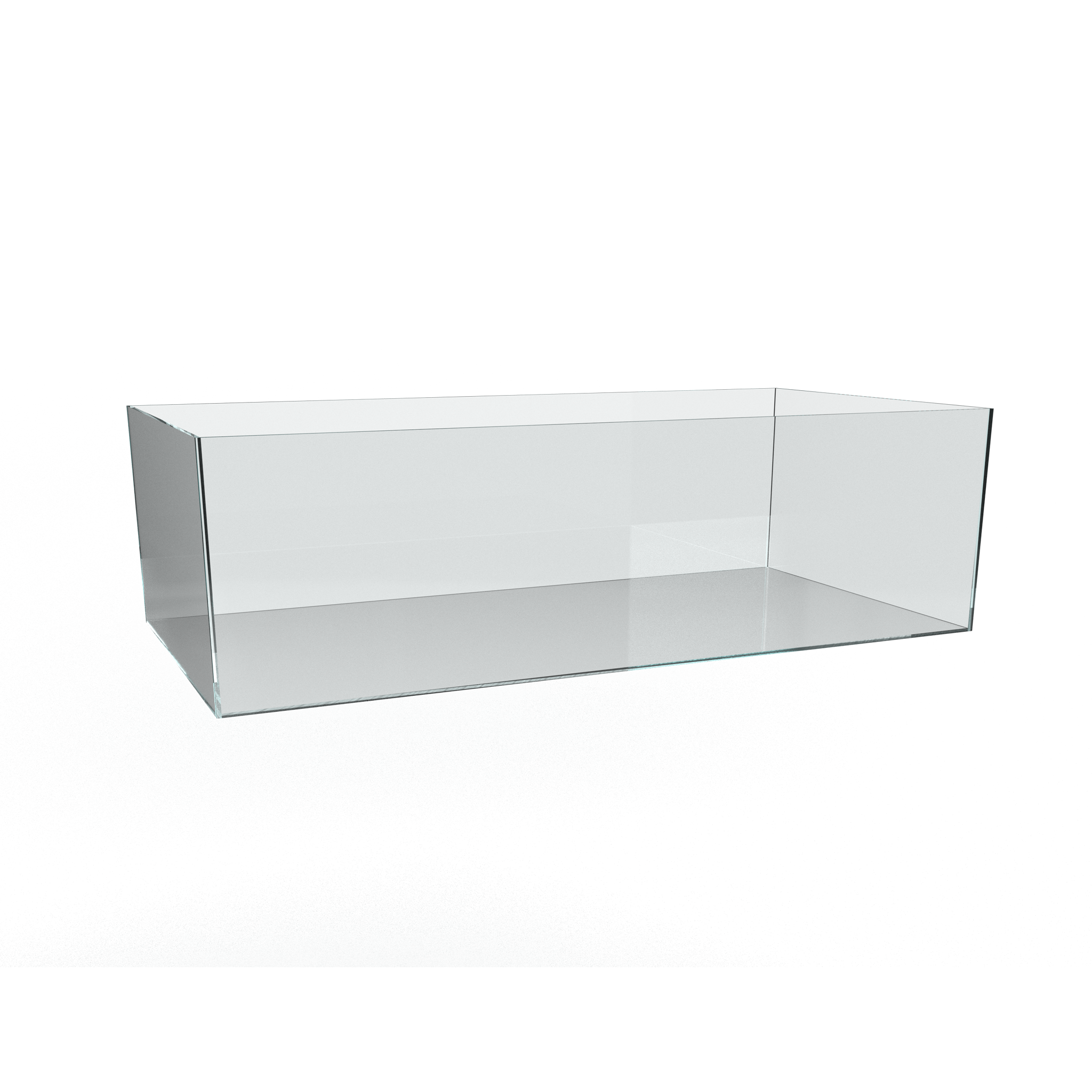 Shallow Aquarium Tank 90F