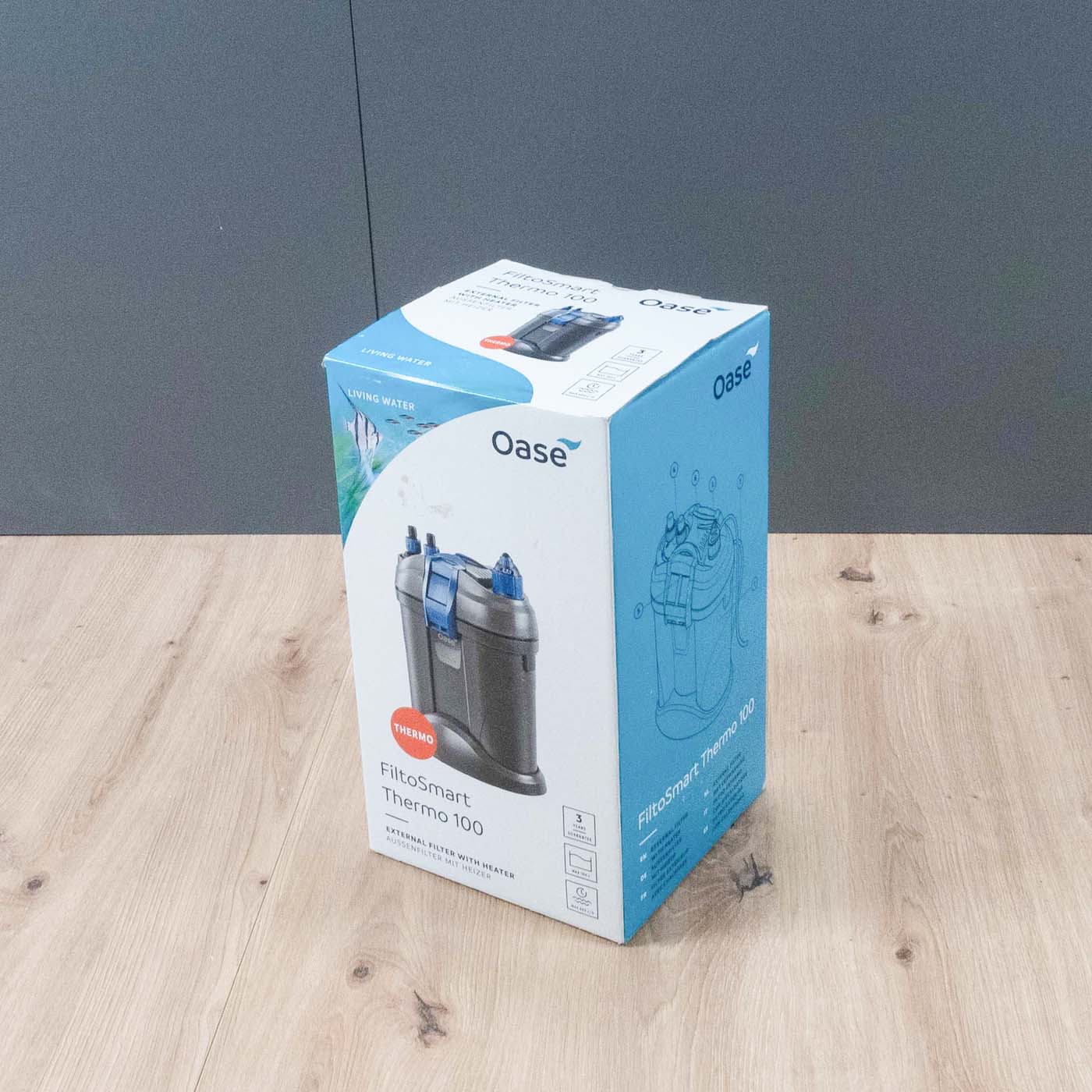 Oase FiltoSmart 100 Thermo - Verpackung Aquarium Filter