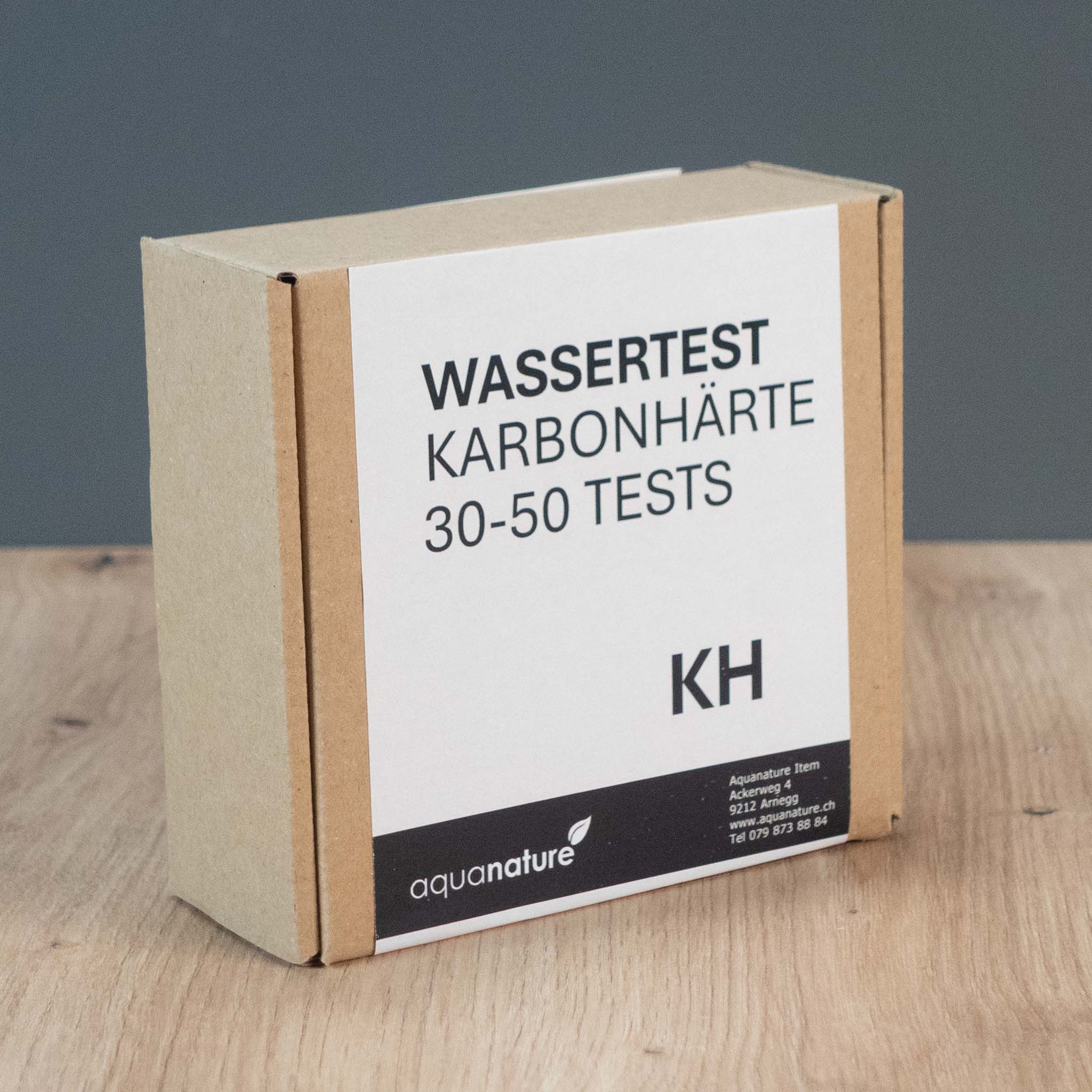 Aquarium-Wassertes-KH-Verpackung