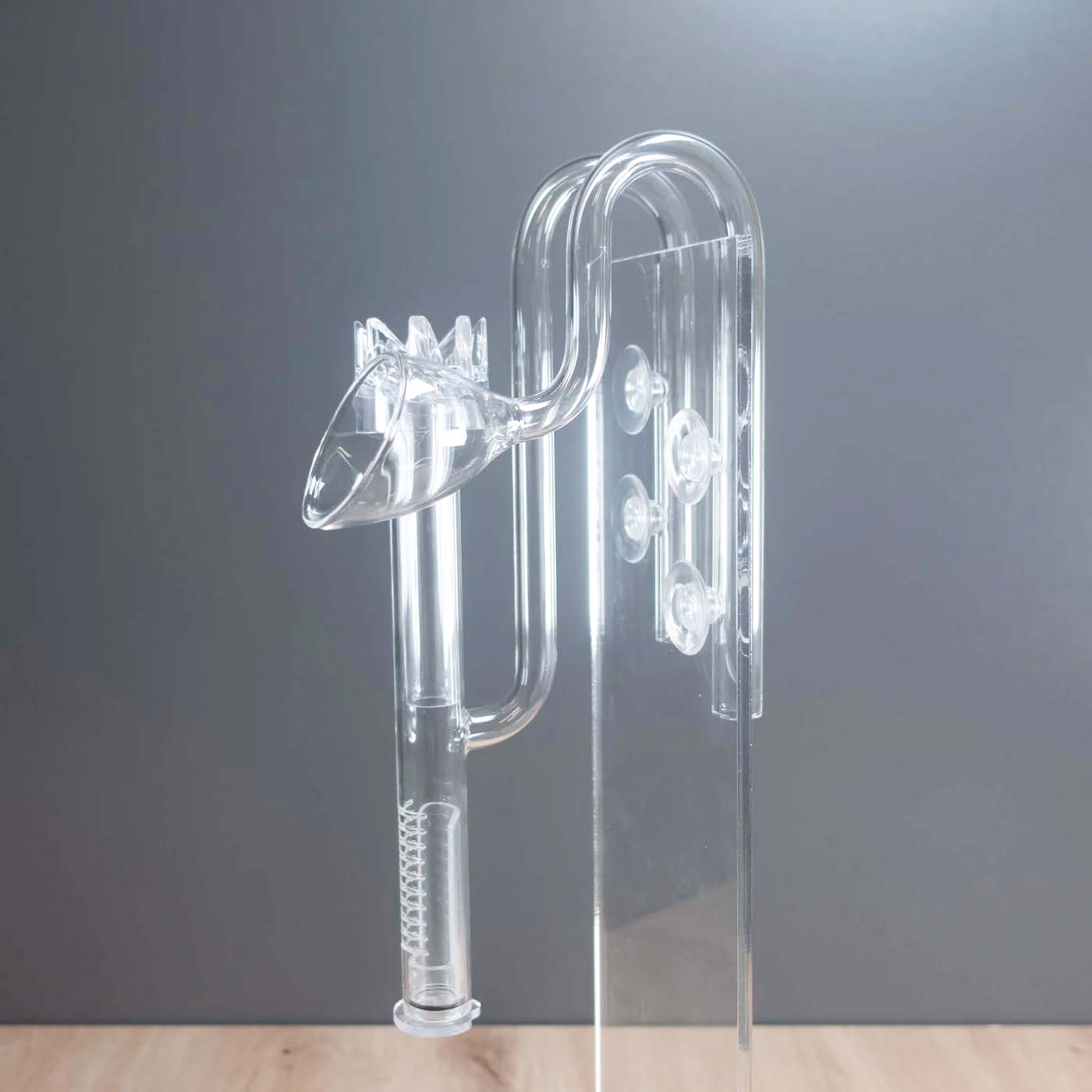 Lilly Pipe Glas Inflow Skimmer - Einlaufset für Aquascaping