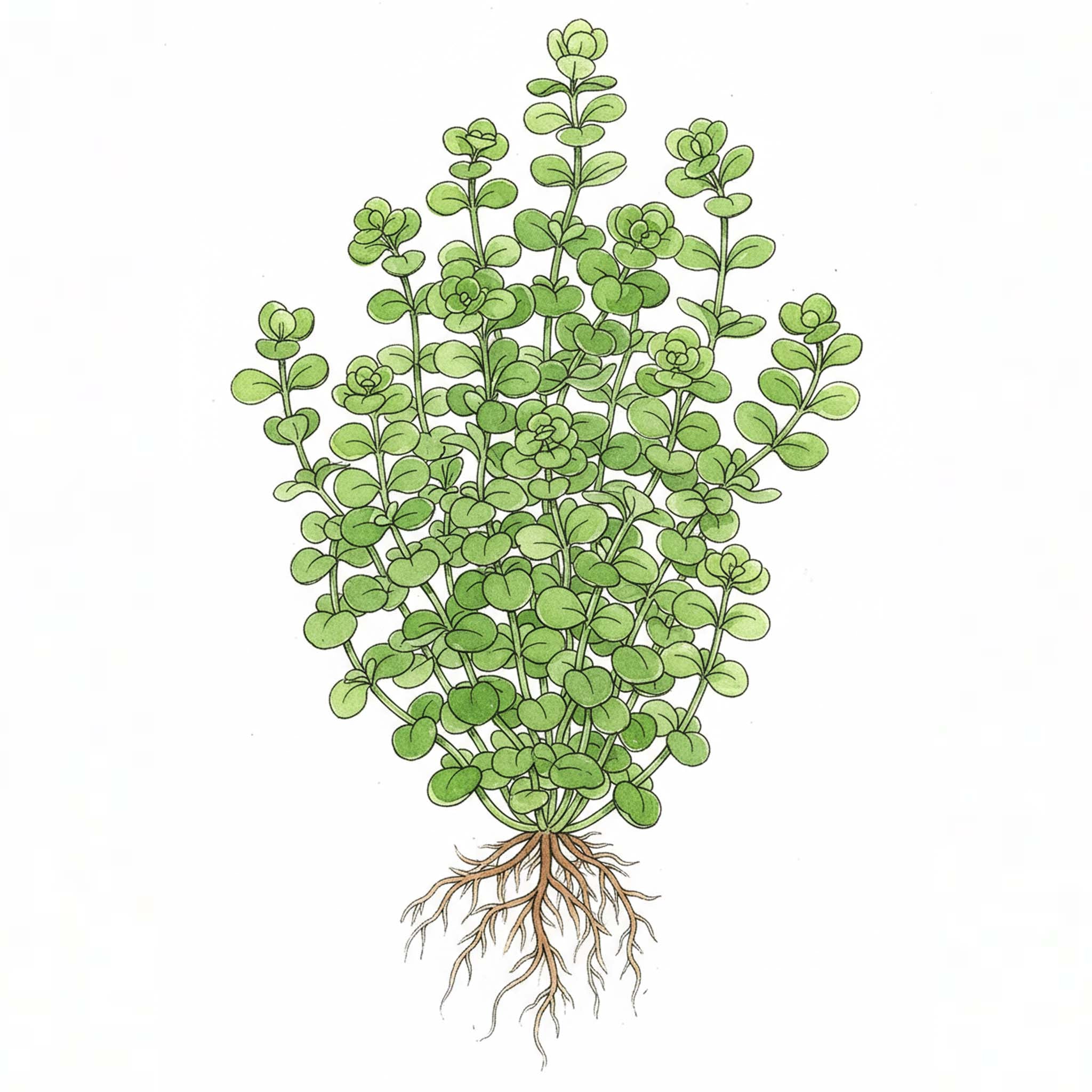 Bacopa monnieri 'Compact' Clip