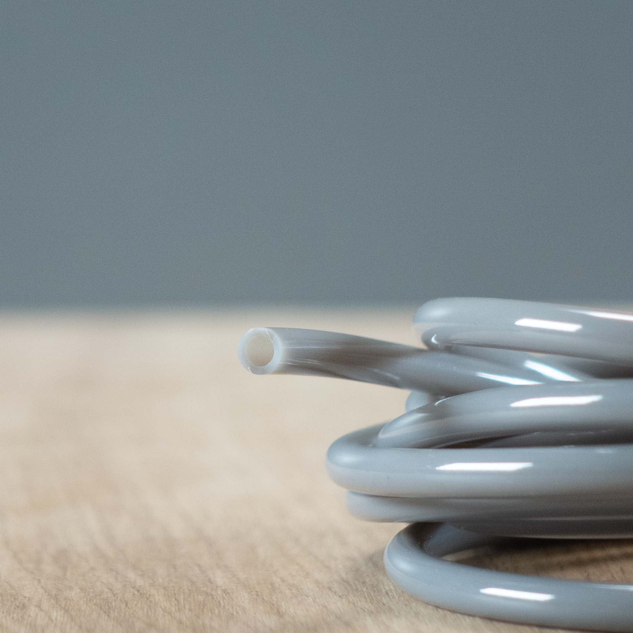 CO₂ Schlauch PVC 4/6 TPU grau