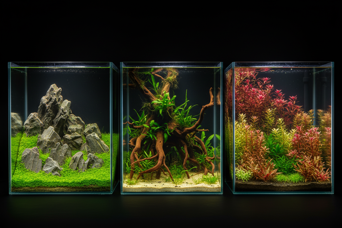 Warum brauchen verschiedene Aquascaping-Stile unterschiedliche Beleuchtung?
