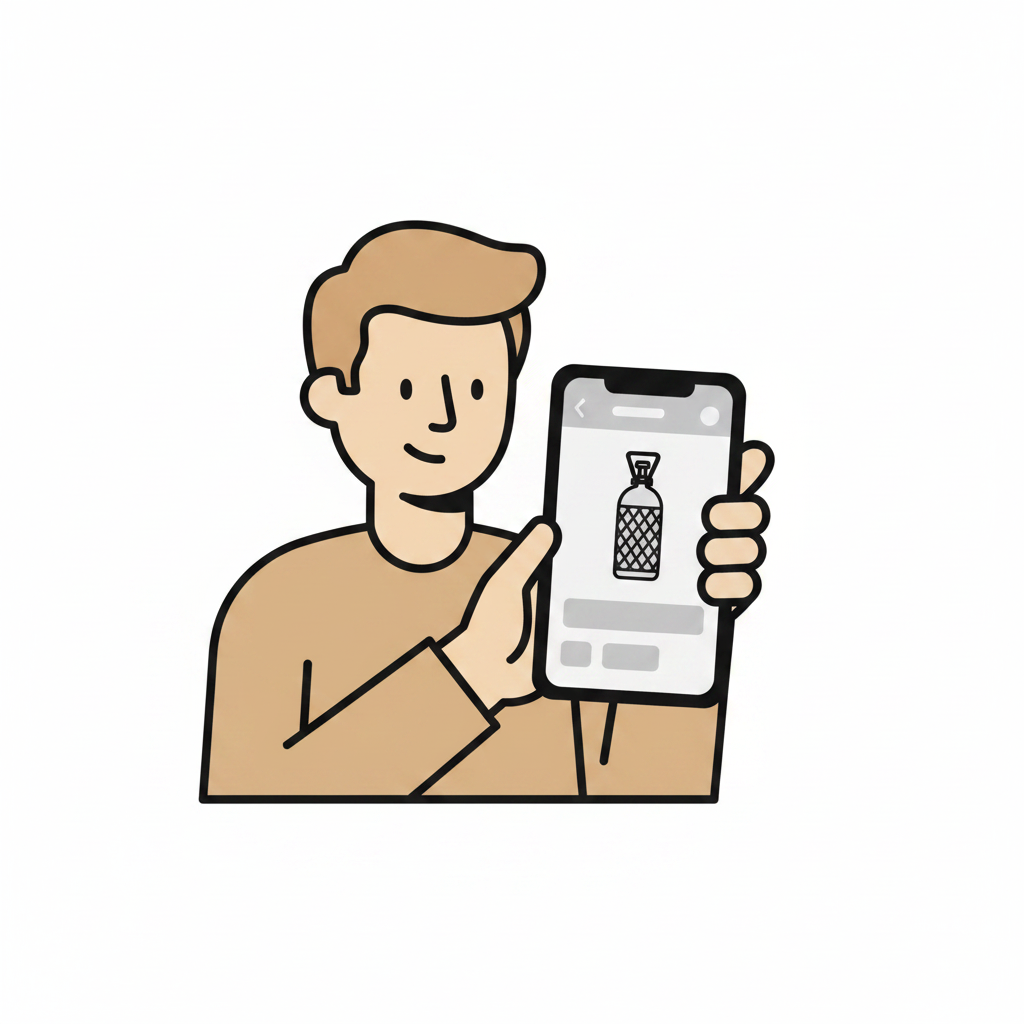 Online Füllservice kaufen – Icon