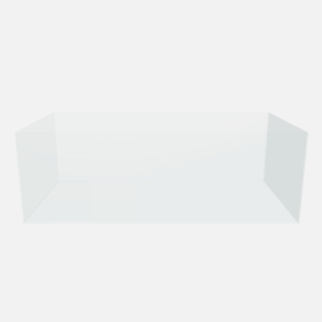 Weissglas-Aquarium-3D Model-Aquanature-Tank-90P