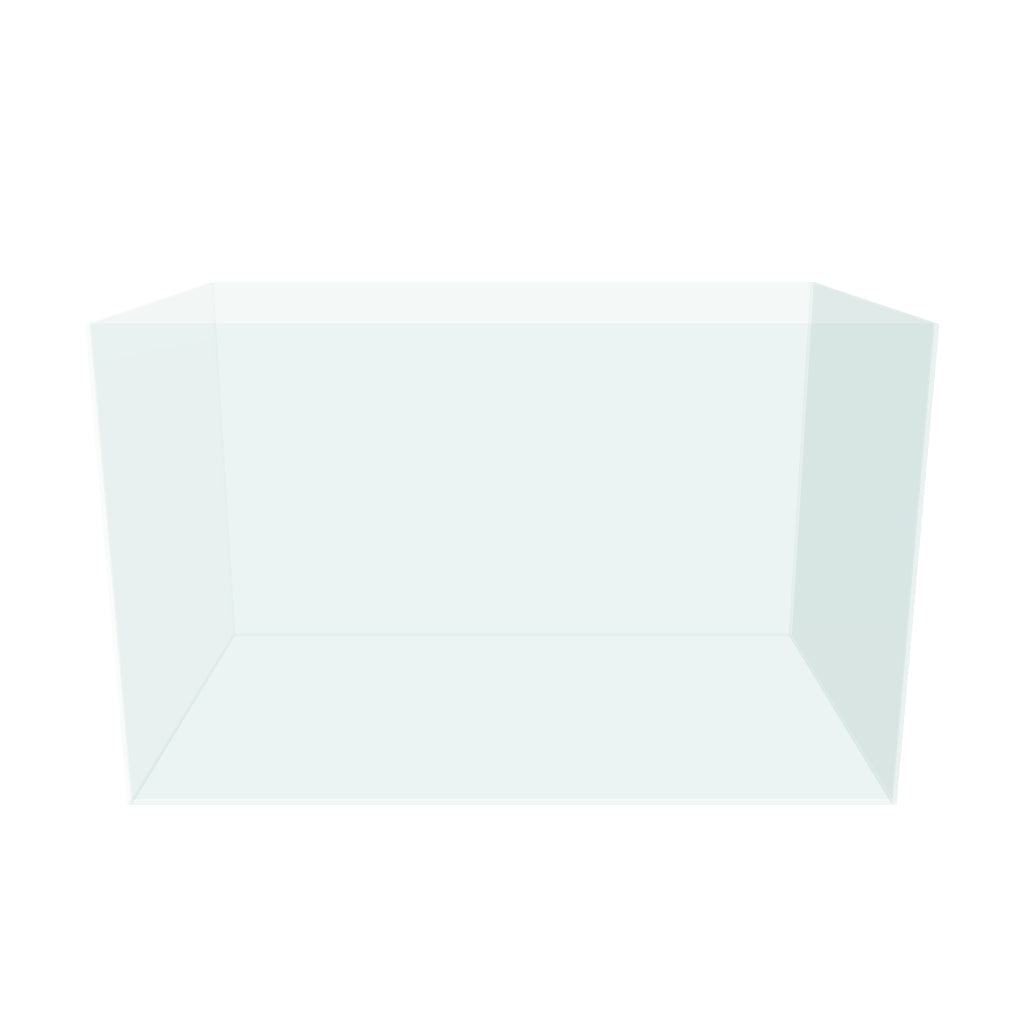 Weissglas-Aquarium-3D Model-Aquanature-Tank-90U